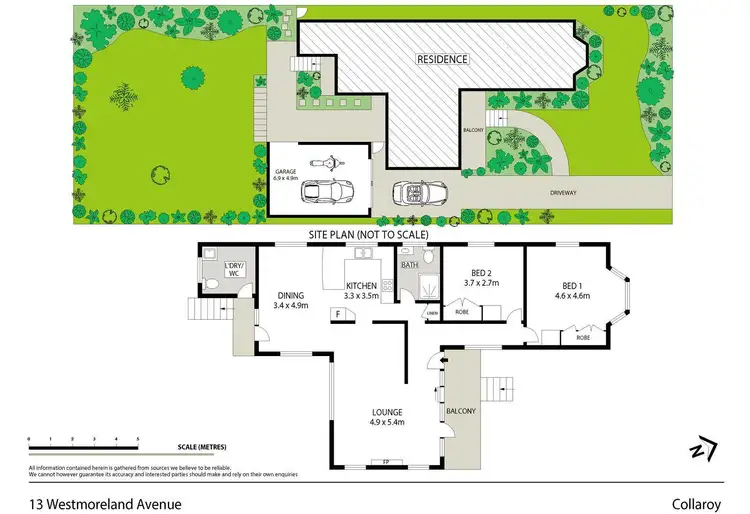 Floorplan of Homely house listing, 13 Westmoreland Avenue, Collaroy NSW 2097