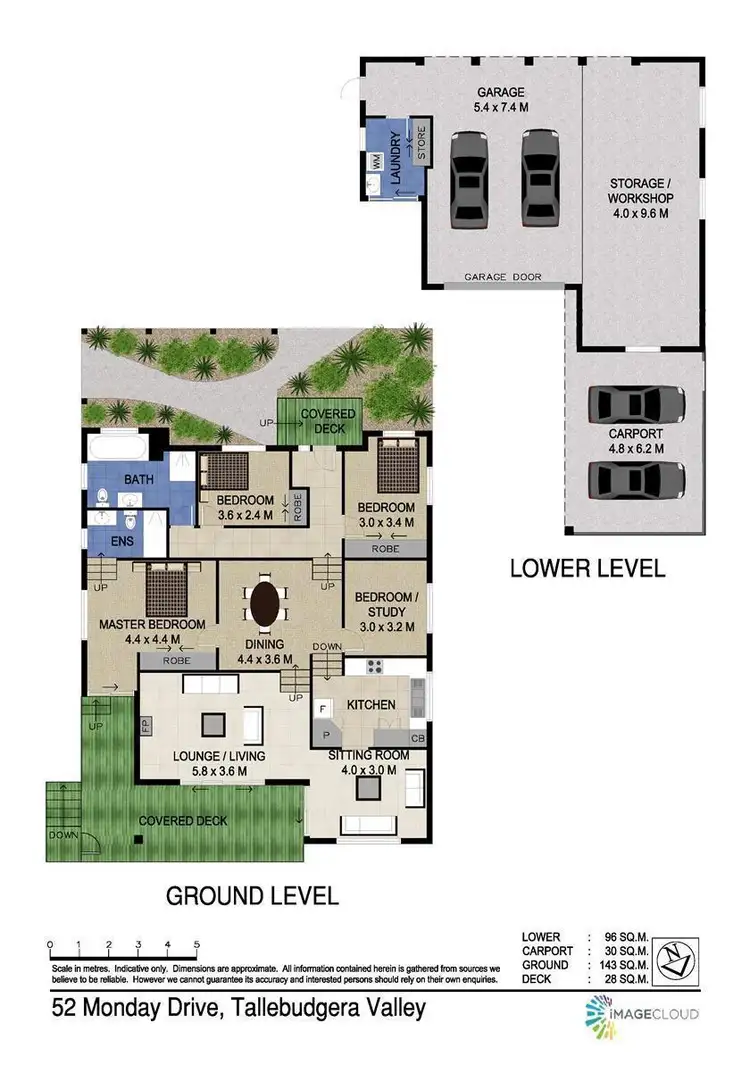 Floorplan of Homely house listing, 52 Monday Drive, Tallebudgera Valley QLD 4228
