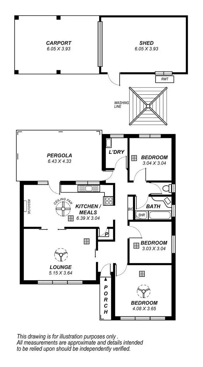 Floorplan of Homely house listing, 26 Maud Street, Ethelton SA 5015