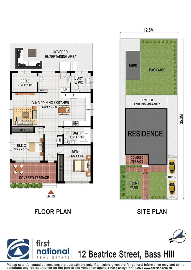 Floorplan of Homely house listing, 12 Beatrice Street, Bass Hill NSW 2197