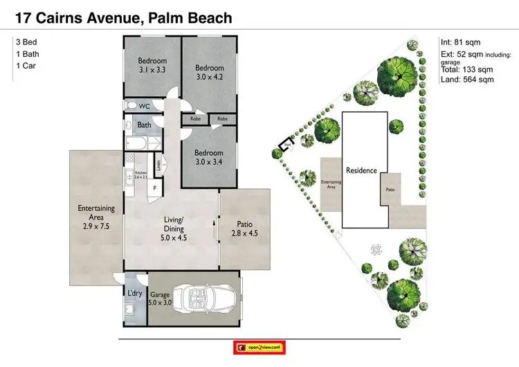 Floorplan of Homely house listing, 17 Cairns Avenue, Palm Beach QLD 4221