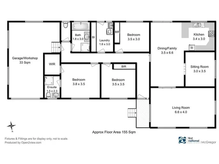 Floorplan of Homely house listing, 2 Murphy Court, Granton TAS 7030