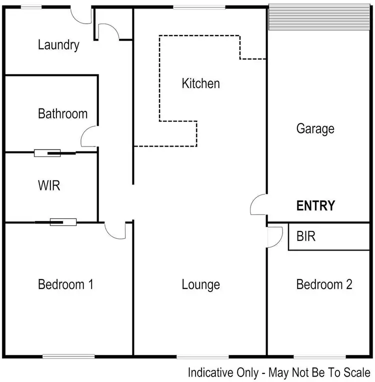 Floorplan of Homely unit listing, 7/9 Ellery Drive, Larapinta NT 875