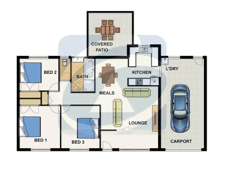 Floorplan of Homely house listing, Address available on request
