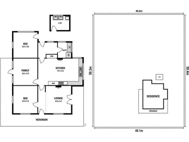 Floorplan of Homely house listing, 2-4 Clyde Street, Lilydale VIC 3140