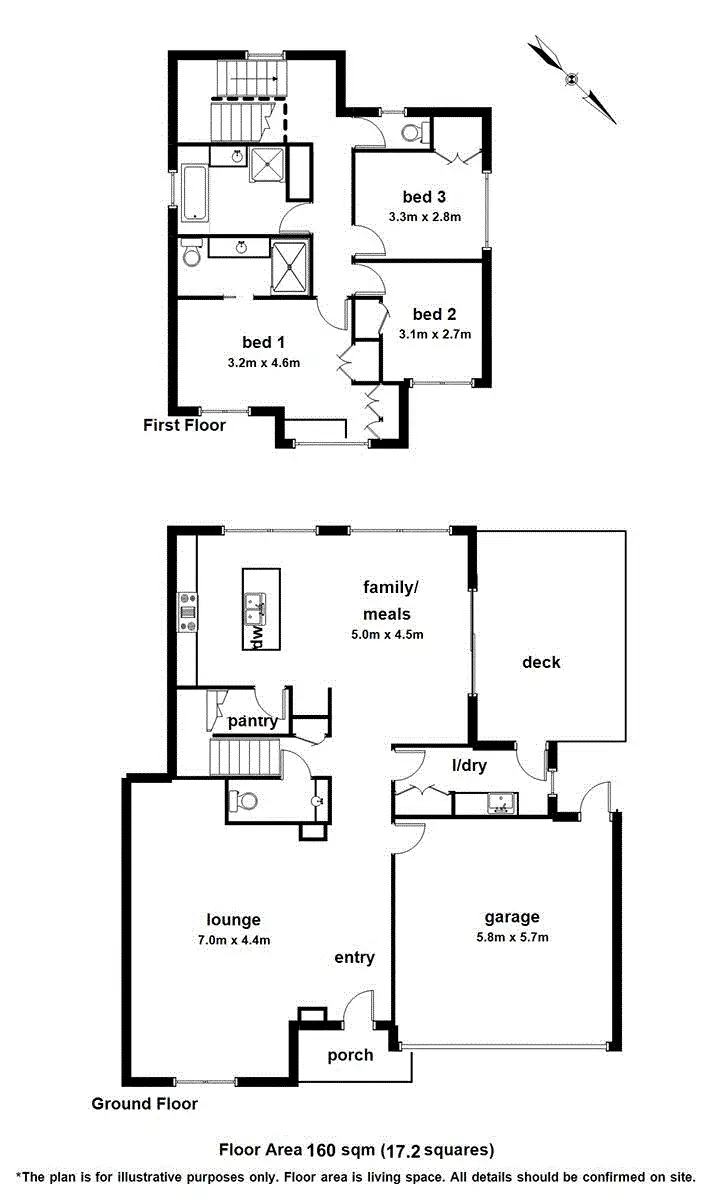 Floorplan of Homely townhouse listing, 10A Palmerston Street, Berwick VIC 3806
