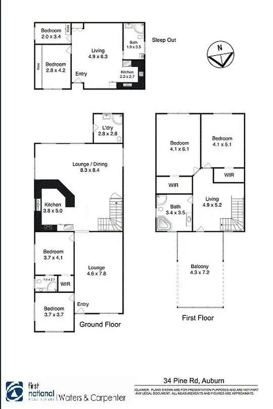 Floorplan of Homely house listing, 34 Pine Road, Auburn NSW 2144
