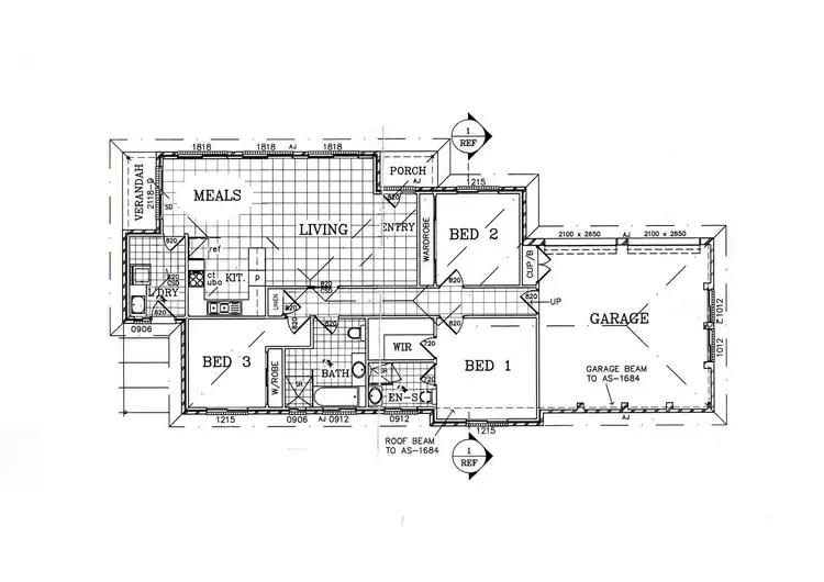 Floorplan of Homely land listing, 1/11 Birri Place, Glenfield Park NSW 2650