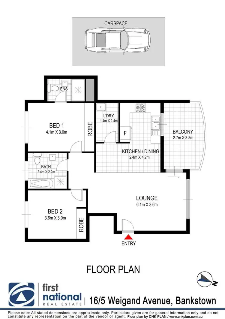 Floorplan of Homely unit listing, 16/5-11 Weigand Avenue, Bankstown NSW 2200