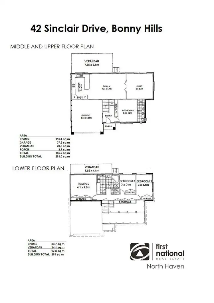 Floorplan of Homely house listing, 42 Sinclair Drive, Bonny Hills NSW 2445