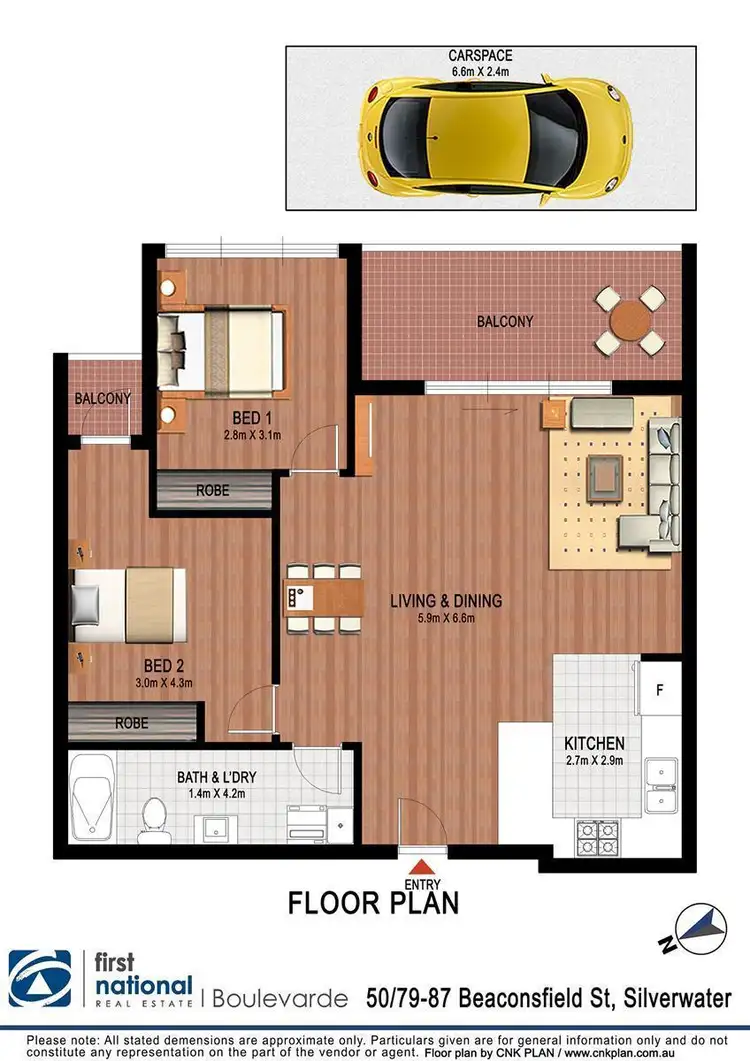 Floorplan of Homely apartment listing, 50/79-87 Beaconsfield Street, Silverwater NSW 2128