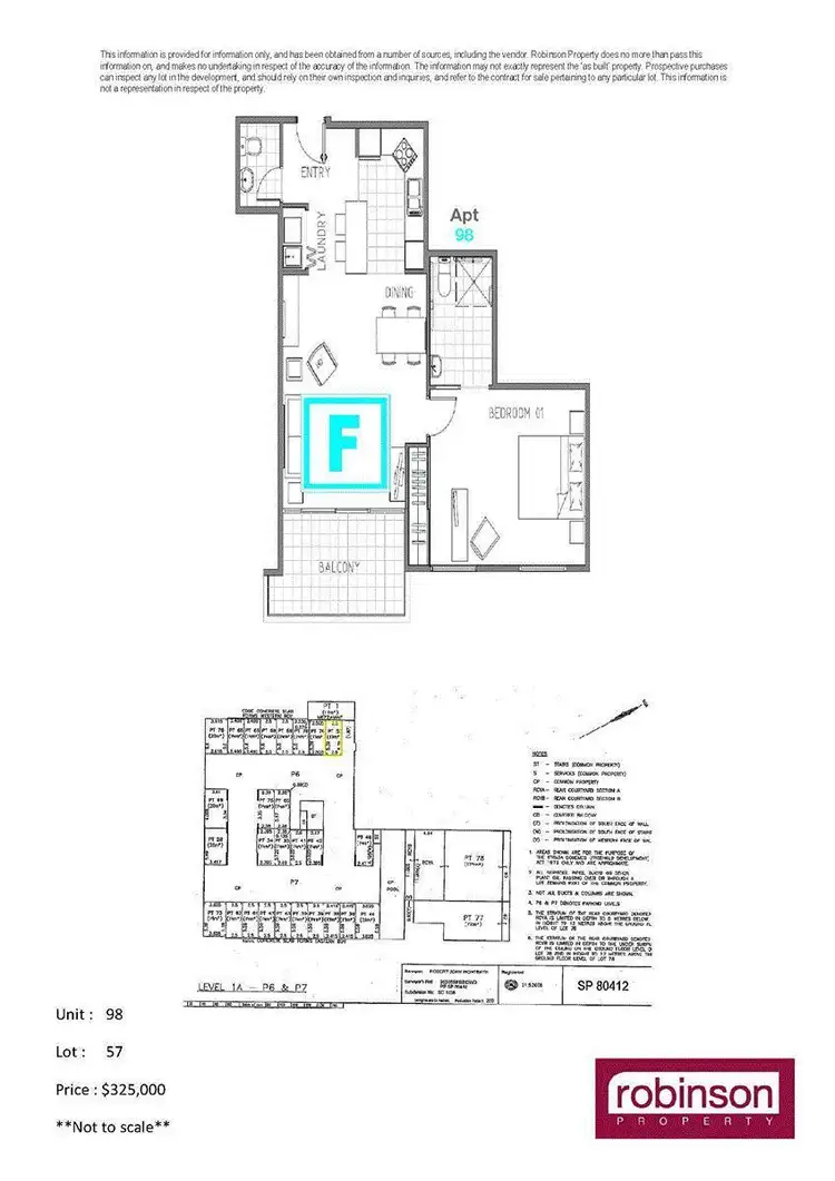 Floorplan of Homely apartment listing, 98/741 Hunter Street, Newcastle West NSW 2302