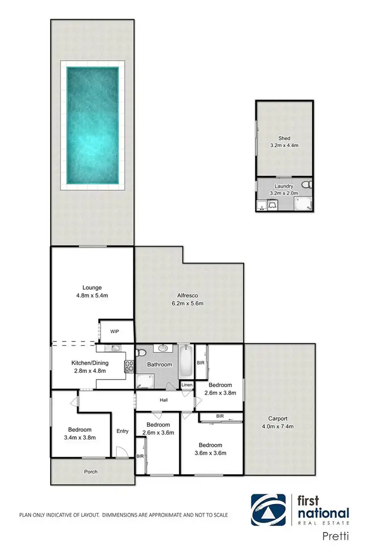 Floorplan of Homely house listing, 33 Guthega Crescent, Heckenberg NSW 2168