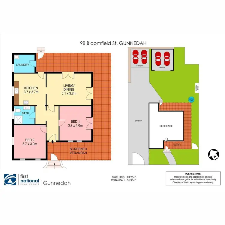 Floorplan of Homely house listing, 98 Bloomfield Street, Gunnedah NSW 2380