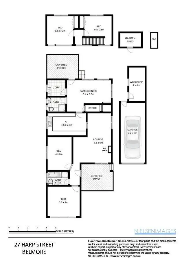 Floorplan of Homely house listing, 27 Harp Street, Belmore NSW 2192