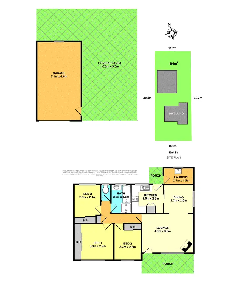 Floorplan of Homely house listing, 1 Earl Street, Holmesville NSW 2286