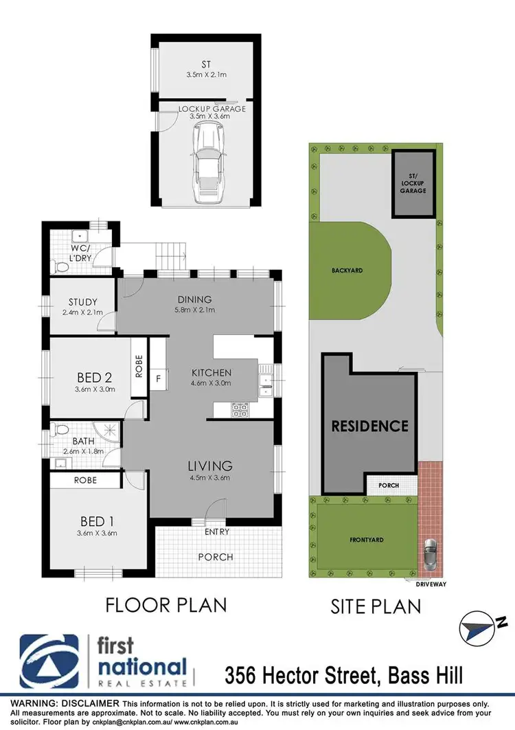 Floorplan of Homely house listing, 356 Hector Street, Bass Hill NSW 2197