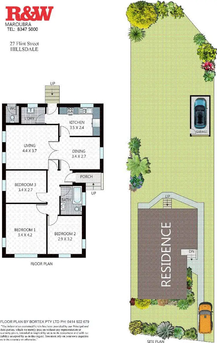 Floorplan of Homely house listing, 27 Flint Street, Eastgardens NSW 2036