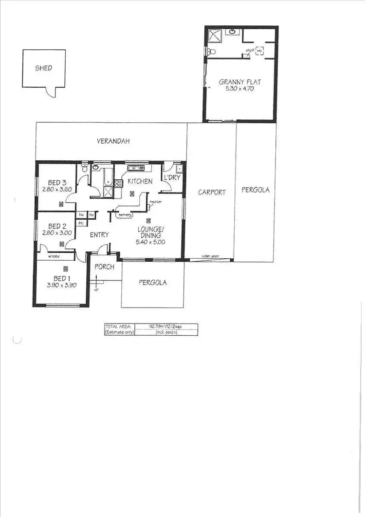 Floorplan of Homely house listing, 13 Hughes Avenue, St Agnes SA 5097