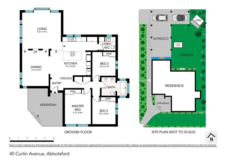 Floorplan of Homely house listing, 40 Curtin Avenue, Abbotsford NSW 2046