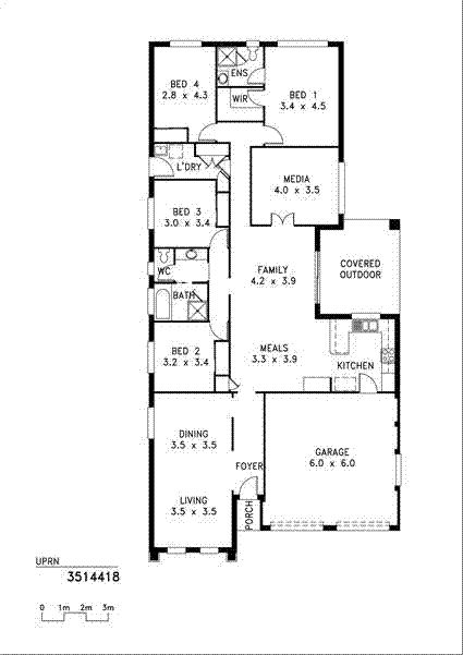 Floorplan of Homely house listing, Address available on request