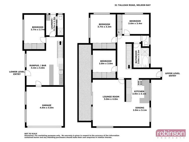 Floorplan of Homely house listing, 31 Tallean Road, Nelson Bay NSW 2315