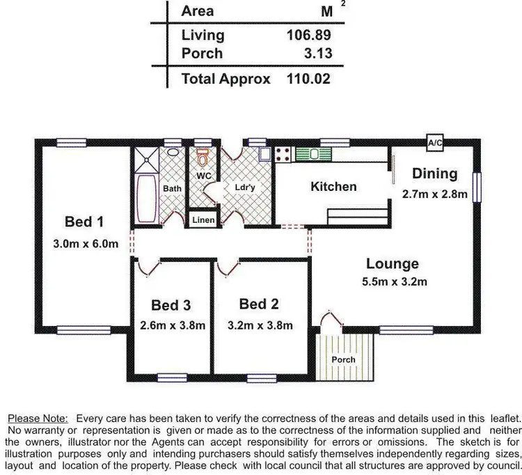 Floorplan of Homely house listing, 36 Marshalsea Road, Elizabeth Park SA 5113