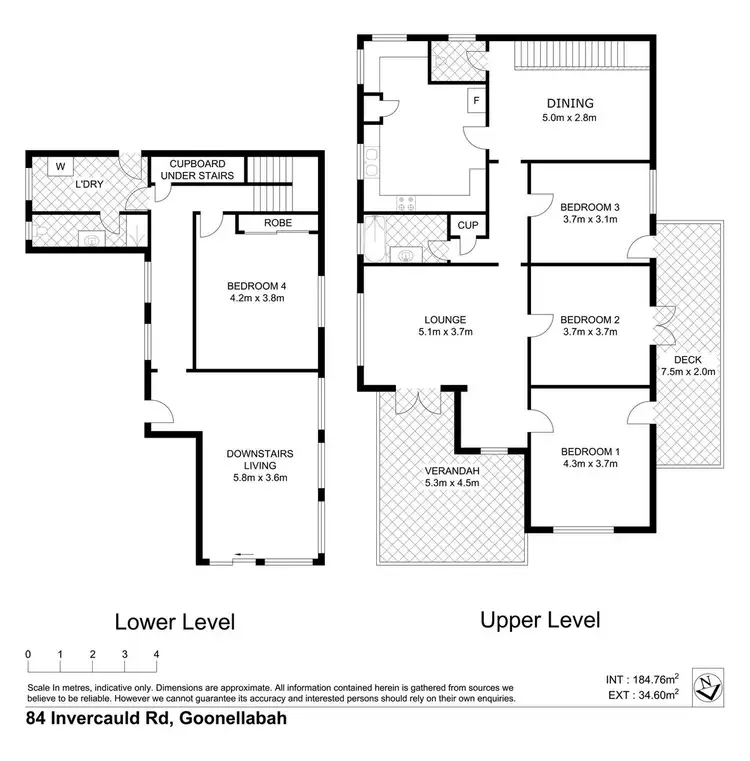 Floorplan of Homely house listing, 84 Invercauld Road, Goonellabah NSW 2480