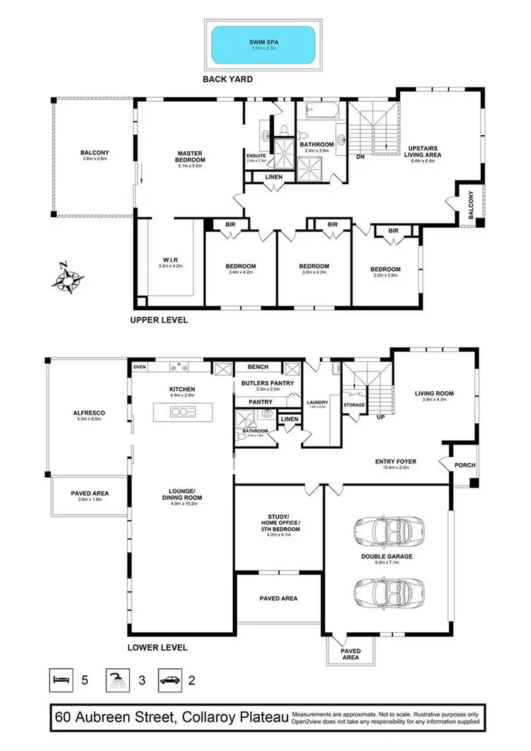 Floorplan of Homely house listing, 60 Aubreen Street, Collaroy Plateau NSW 2097