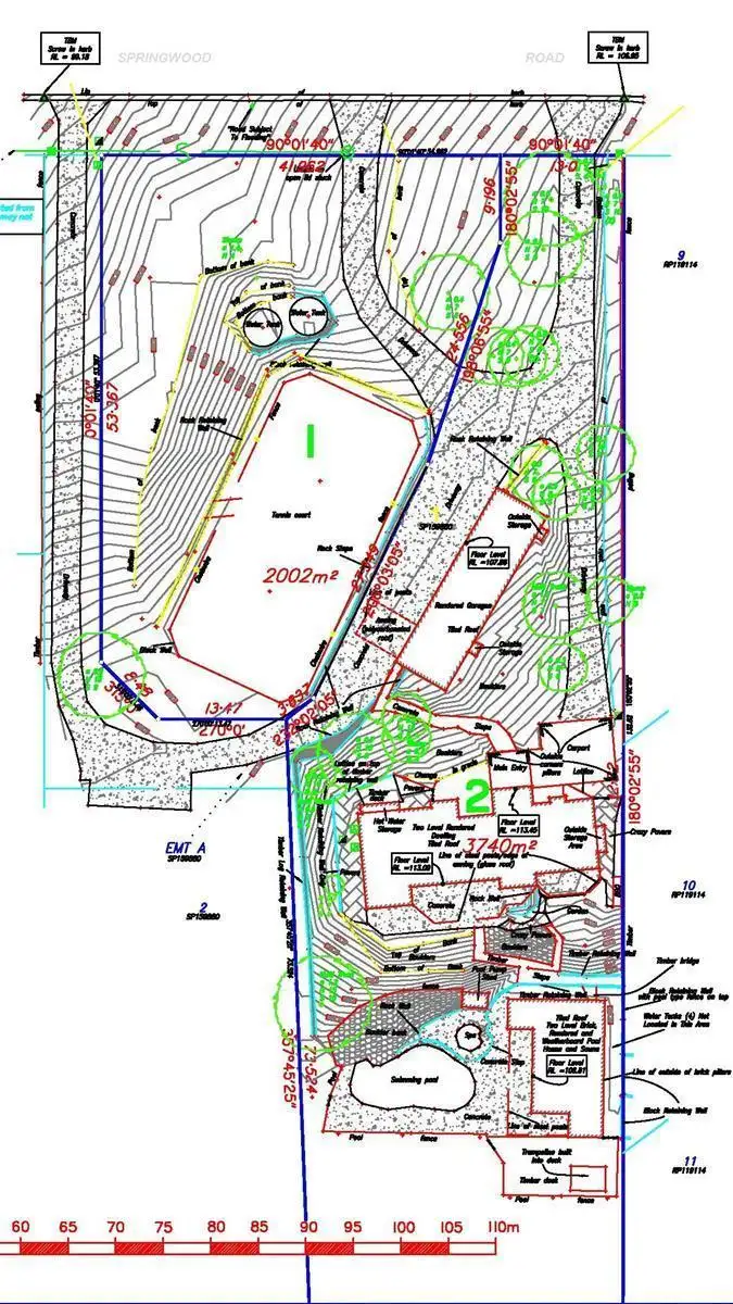 Floorplan of Homely land listing, 437- 441 Springwood Road, Daisy Hill QLD 4127