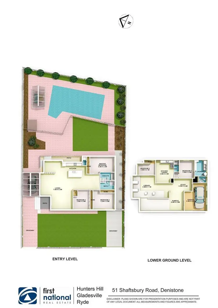 Floorplan of Homely house listing, 51 Shaftsbury Road, Denistone NSW 2114