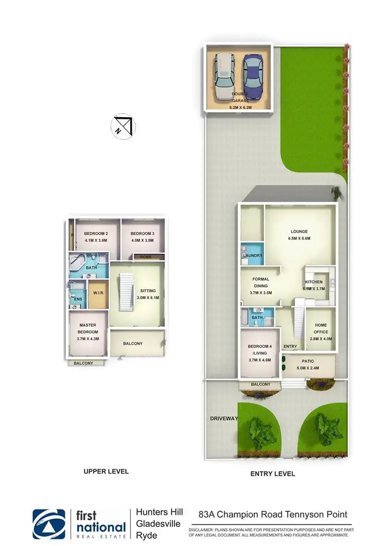 Floorplan of Homely house listing, 83A Champion Road, Tennyson Point NSW 2111