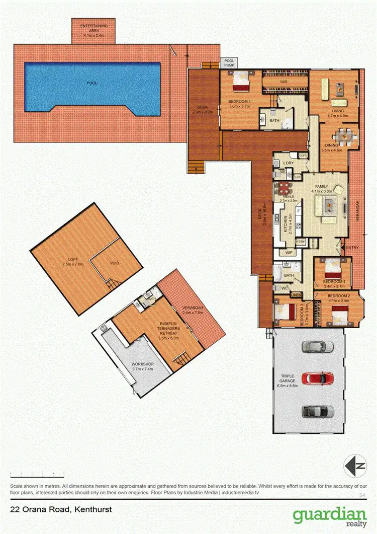 Floorplan of Homely house listing, Address available on request