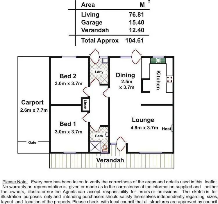 Floorplan of Homely house listing, 366 Victoria Road, Taperoo SA 5017