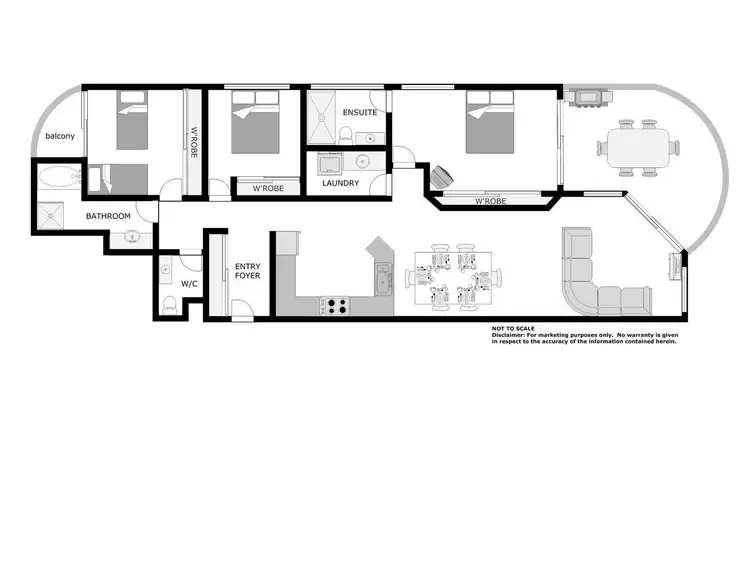 Floorplan of Homely unit listing, 7/52 Magnus Street, Nelson Bay NSW 2315