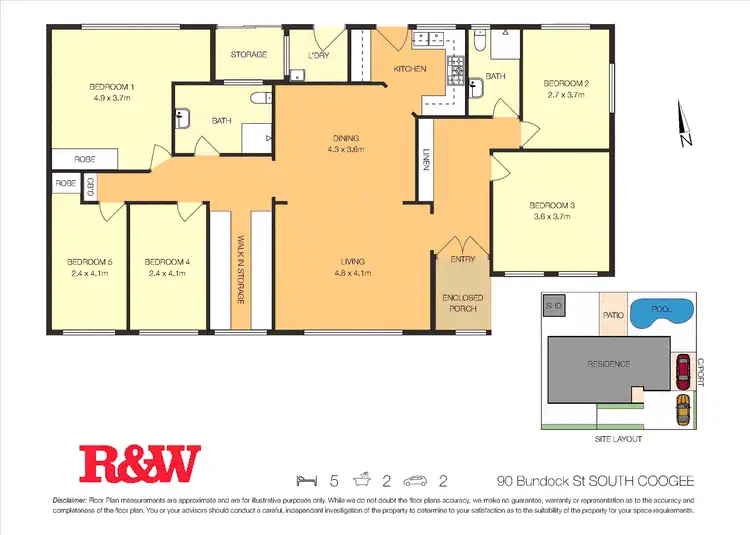 Floorplan of Homely house listing, 90 Bundock Street, South Coogee NSW 2034