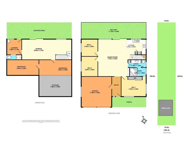 Floorplan of Homely house listing, 22 Fifth Street, Seahampton NSW 2286