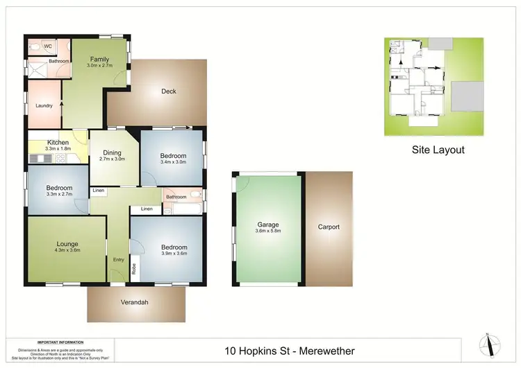 Floorplan of Homely house listing, 10 Hopkins Street, Merewether NSW 2291