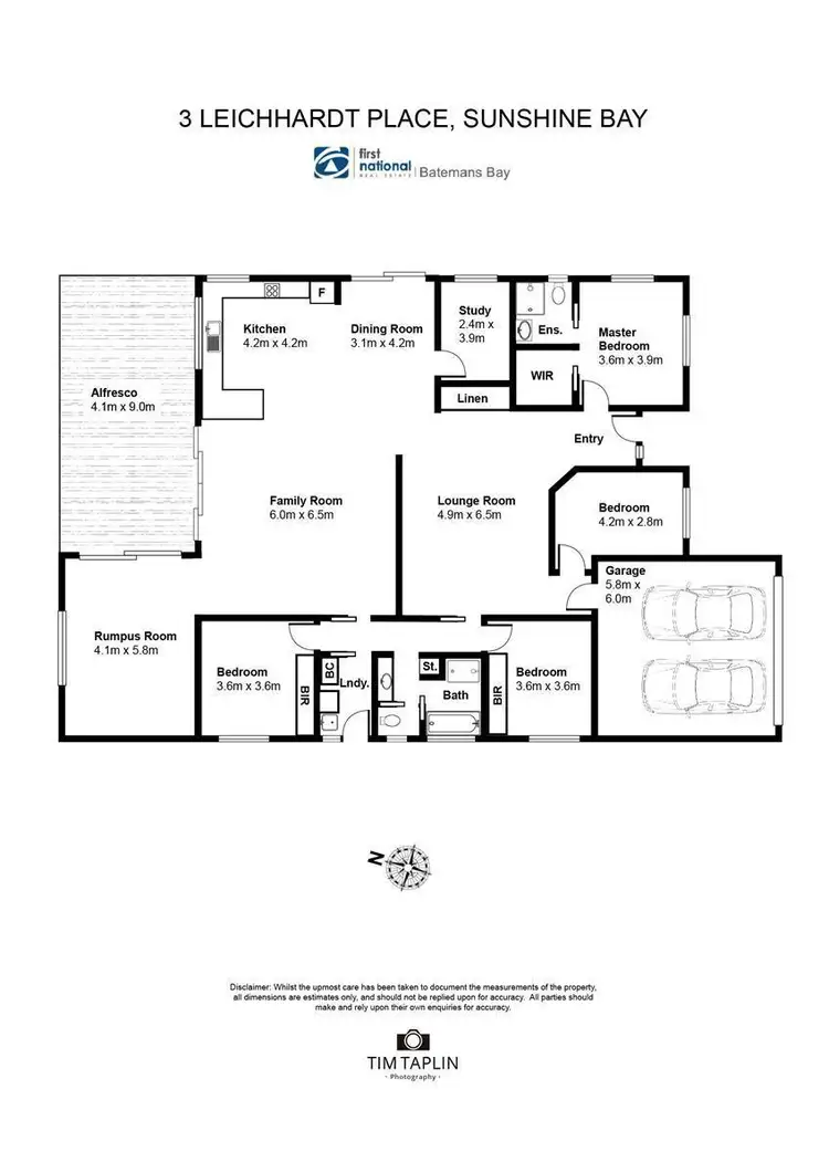 Floorplan of Homely house listing, 3 Leichhardt Place, Sunshine Bay NSW 2536