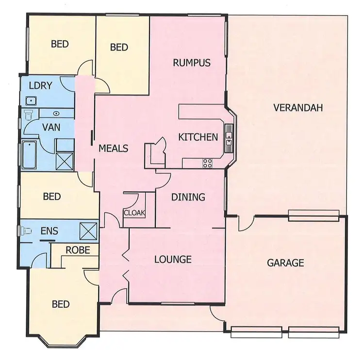 Floorplan of Homely house listing, 123 Christian Road, Murray Bridge SA 5253