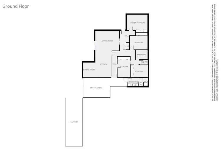 Floorplan of Homely house listing, 6 Richardson Street, Wodonga VIC 3690