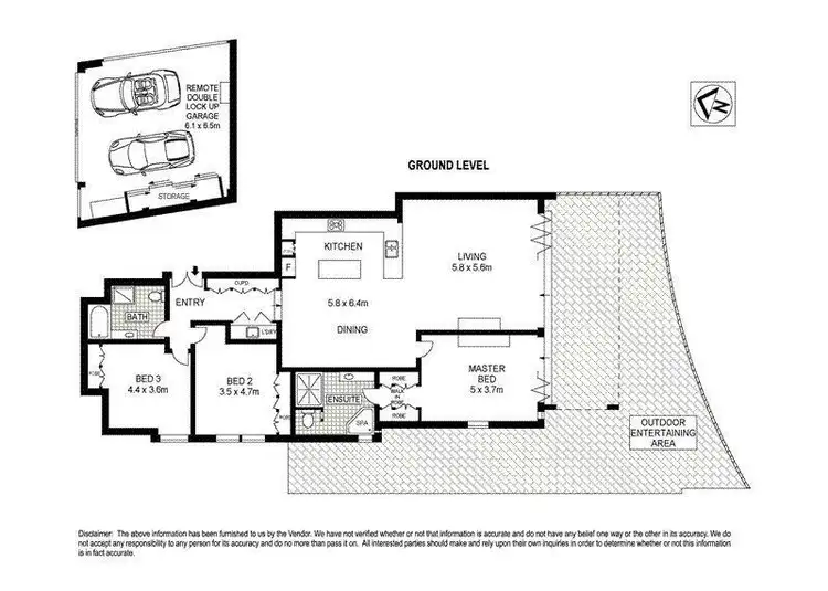 Floorplan of Homely apartment listing, 2/2 Addison Road, Manly NSW 2095