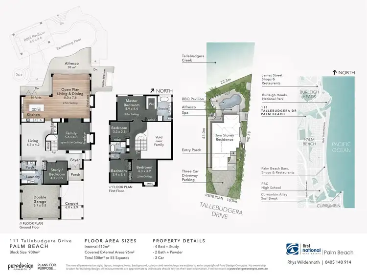 Floorplan of Homely house listing, 111 Tallebudgera Drive, Palm Beach QLD 4221