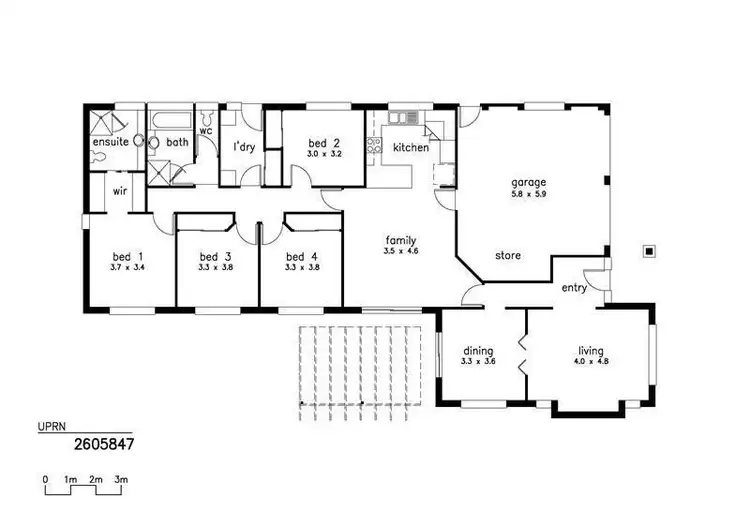 Floorplan of Homely house listing, Address available on request