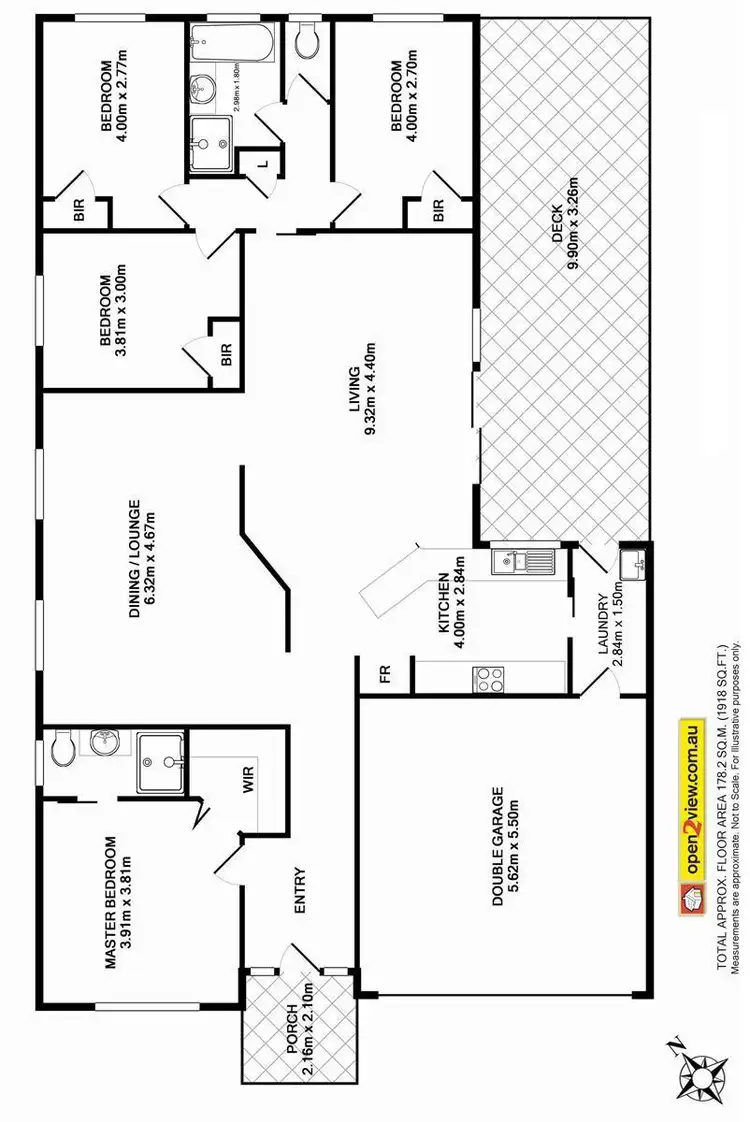 Floorplan of Homely house listing, 43 Courtenay Crescent, Long Beach NSW 2536