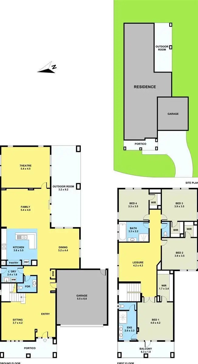 Floorplan of Homely house listing, 38 Northam Green, Derrimut VIC 3030