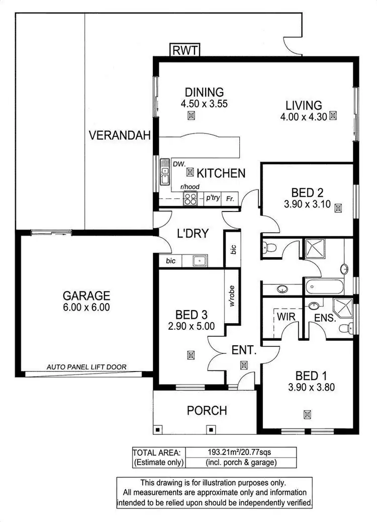Floorplan of Homely house listing, 6 Walsh Street, Payneham SA 5070