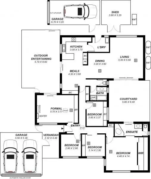 Floorplan of Homely house listing, 31 Cinnamon Avenue, St Agnes SA 5097