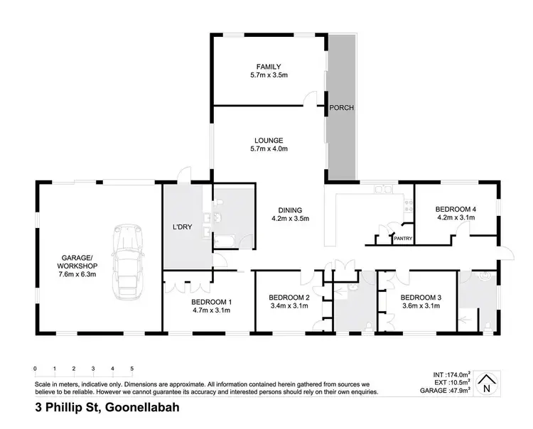 Floorplan of Homely house listing, 3 Phillip Street, Goonellabah NSW 2480