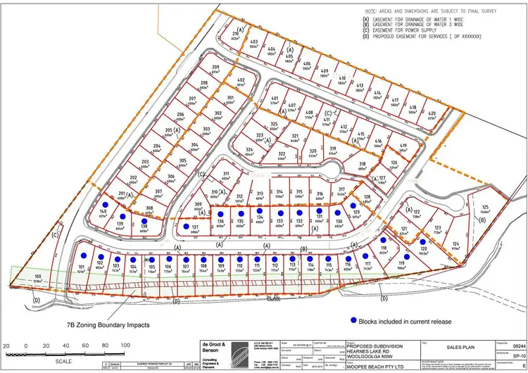Floorplan of Homely land listing, Woopi Beach Estate/L Hearnes Lake Road, Woolgoolga NSW 2456